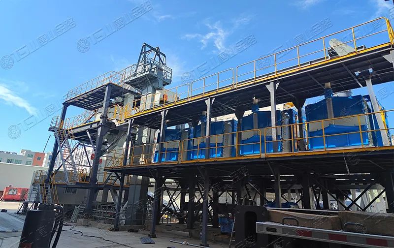 新產品特種砂漿制砂樓，專門生產20-140目特細砂